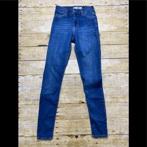 Topshop moto Leigh high rise skinny